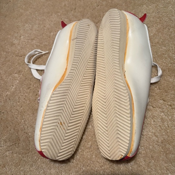 Vintage bowling shoes in vintage plaid Brunswick bag - Picture 5 of 10